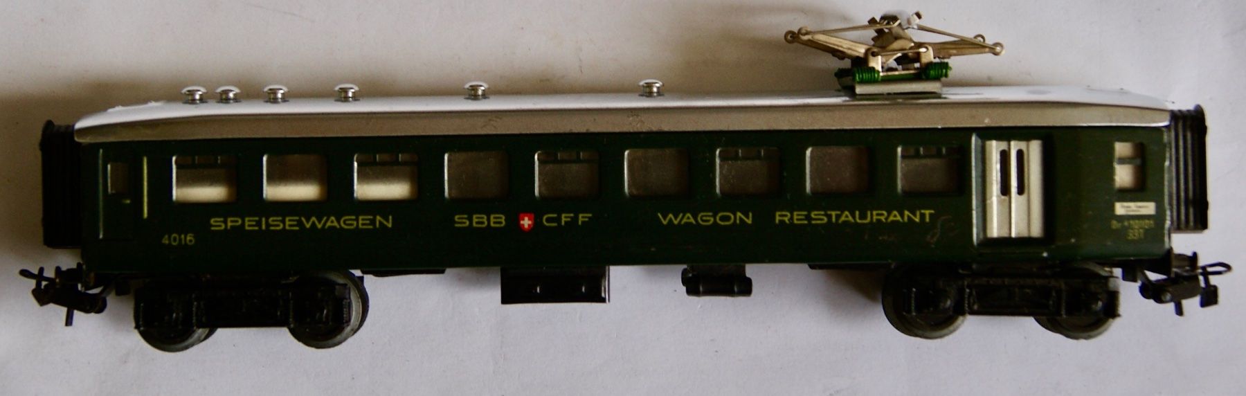 Märklin Modellini di ferrovie: wagon Marklin 4016.5, SBB CFF de 1957 – Usato da Morrens VD venduto da alain50 1
