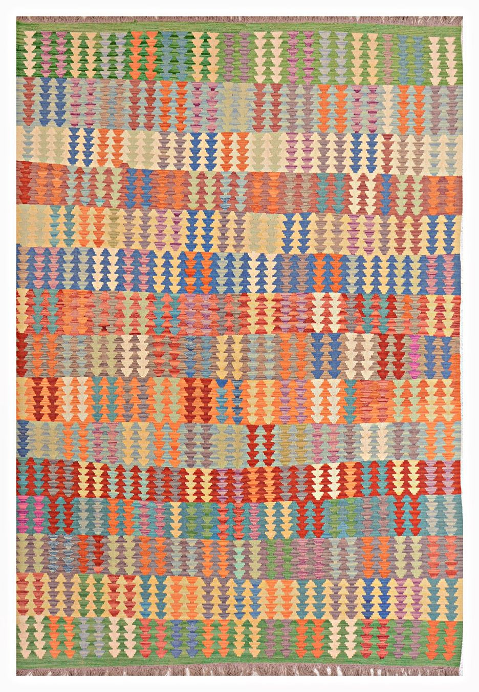Kelim Tappeti: Oriente Afghan Kelim Teppich 200x300 cm – Nuovo e nell'imballaggio originale da Lahore venduto da Fairways79