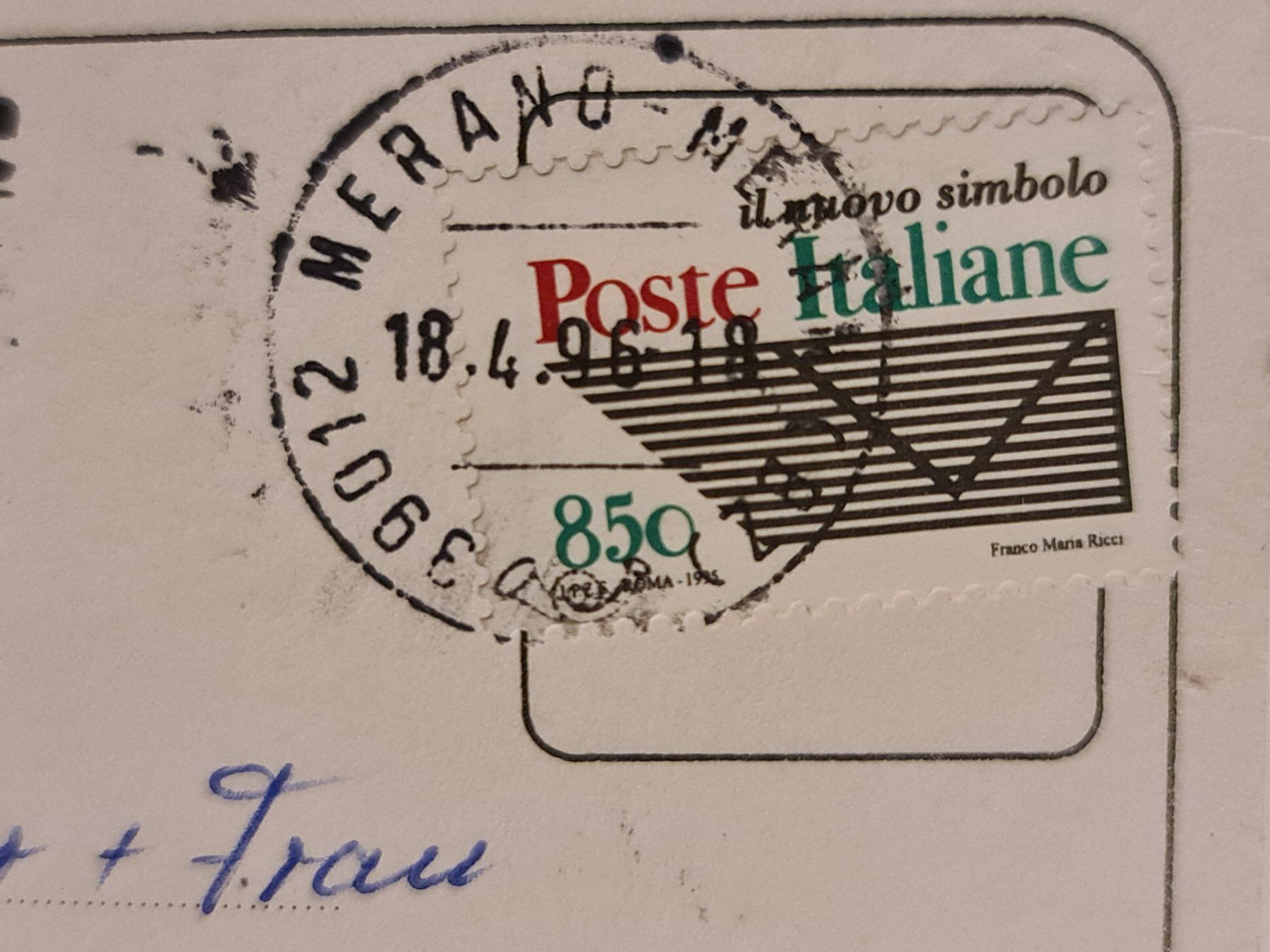 Ansichtskarten: Ansichtskarte Hotel Savoy Passo Carezza 1996 – Gebraucht aus Dintikon von Vexi 1