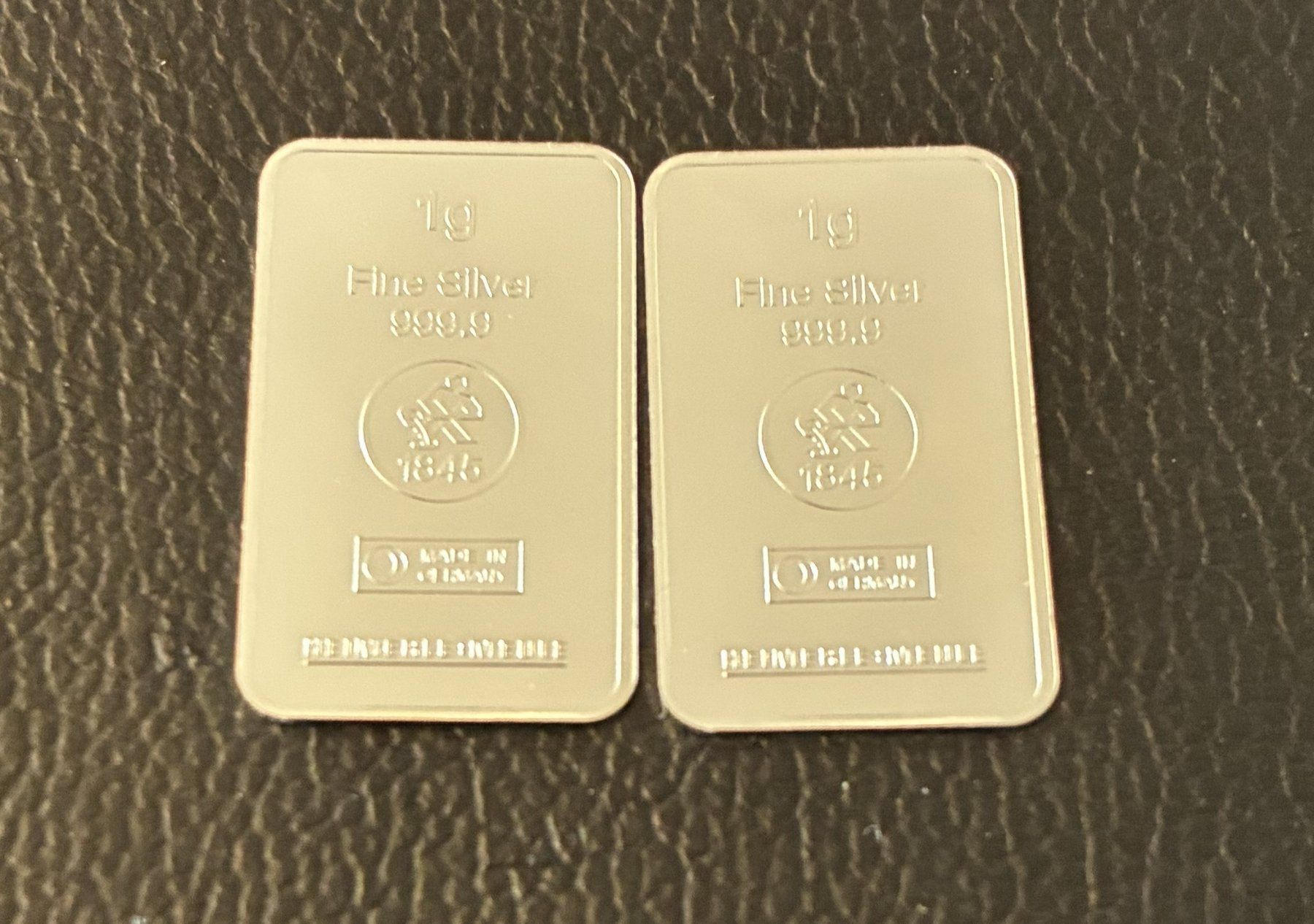 Edelmetalle: 2 x 1g 999er Silberbarre Heimerle und Meule – Gebraucht aus Köniz von Habenix 2