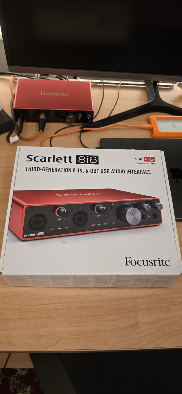 Focusrite Studioequipment: Focusrite Scarlett 8i6 3rd Gen – Neu (gemäss Beschreibung) aus St. Gallen von alw_ljk6 1