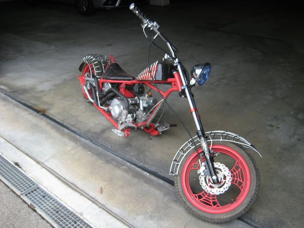 125cc deals chopper bike