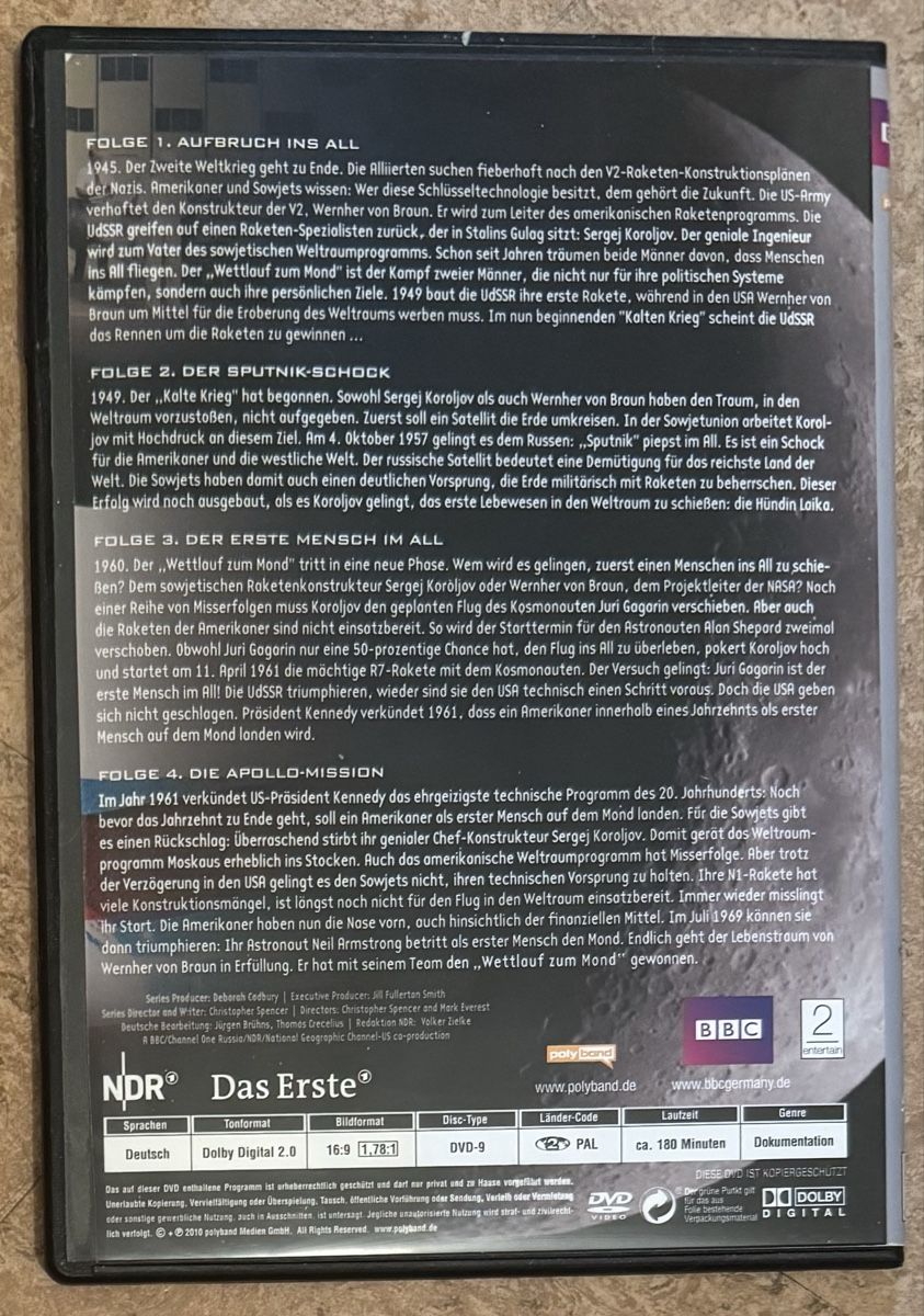 Tous les DVDs: SPACE RACE  – Neuf (Voir description) à Dietikon par AndreaSch01 1