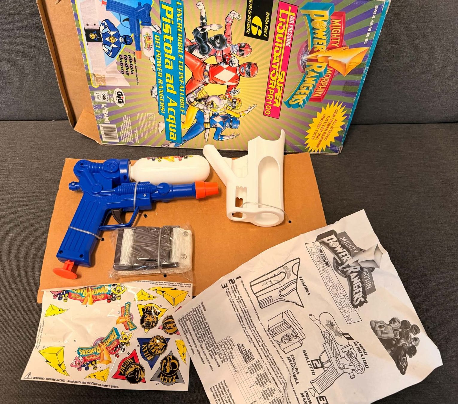 Giocattoli: Mighty Morphin Power Rangers Super Liquidator PR 100 – Usato da Giubiasco venduto da Ticinerd 2