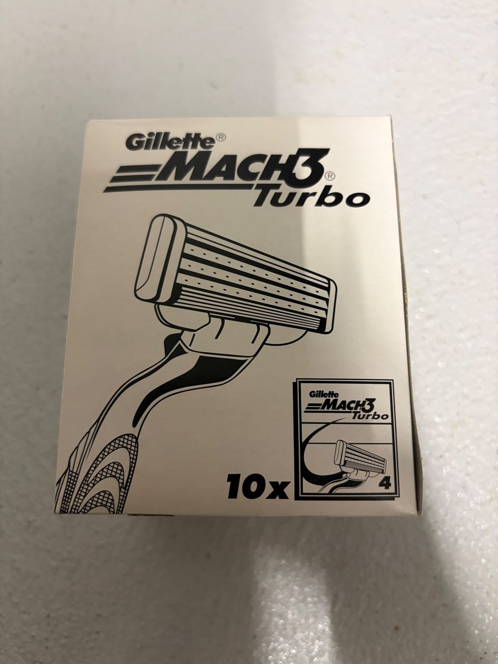 Pflegeprodukte: Pack de 10x4 lames Mach3 Turbo – Neu und originalverpackt aus Thalwil von ben_7src
