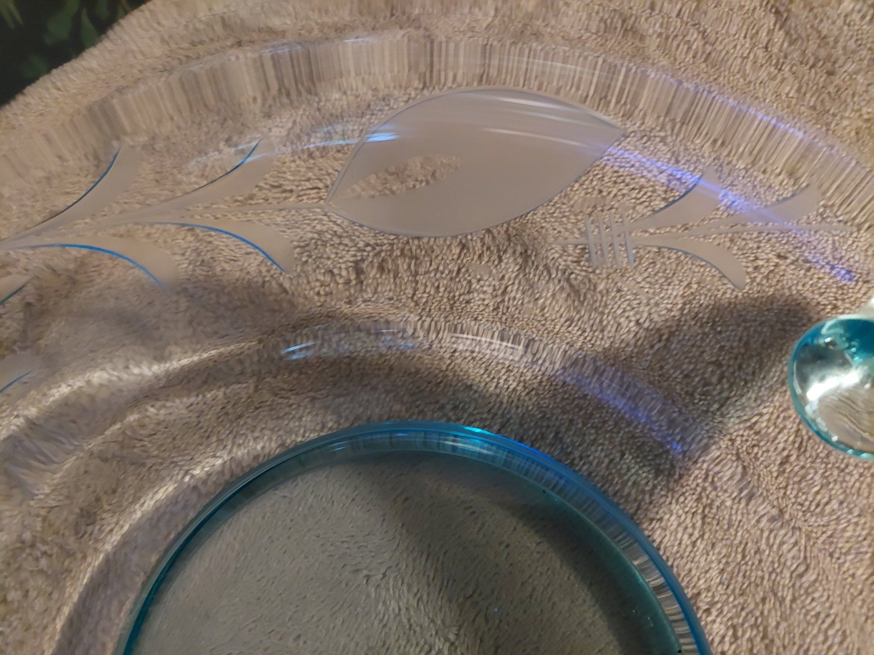 Schalen: Antike, wunderschöne, nostalgische,geschliffene Glasschale, – Gebraucht aus Otelfingen von silver-moon 5
