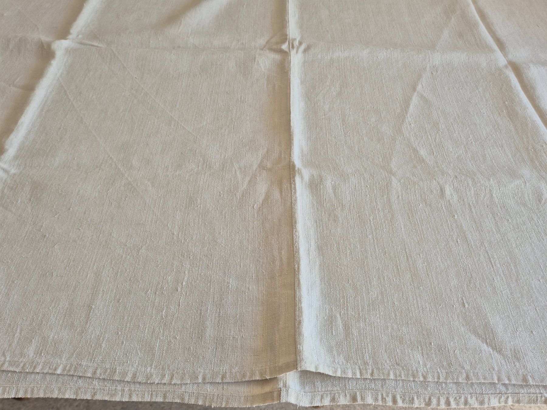 Sonstige Tischwäsche: Antikes Leinentischtuch 230x168 cm – Gebraucht aus Bern von aronari