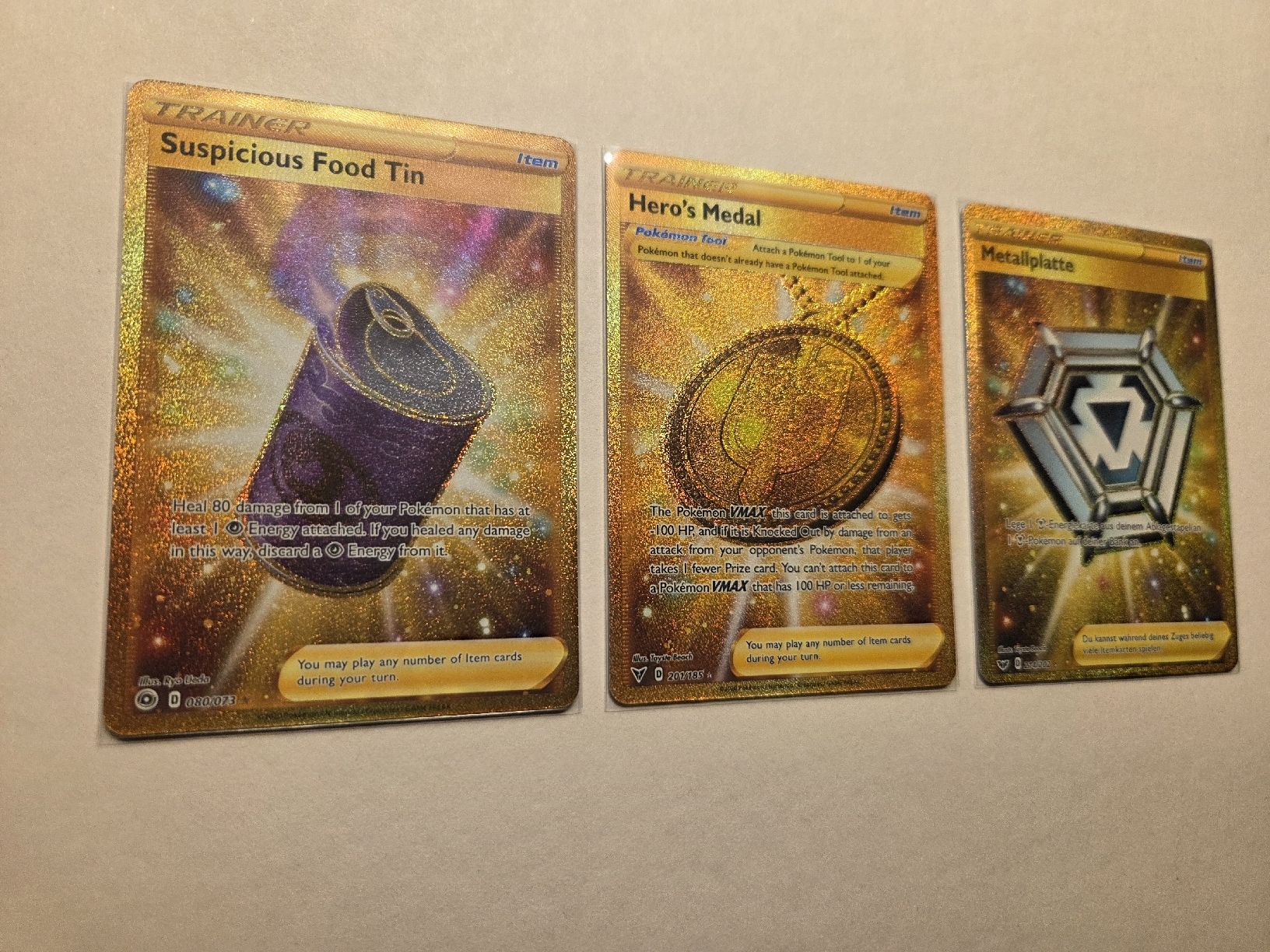 Pokémon Carte collezionabili: Pokemon Gold 3er Bündel – Nuovo (secondo la descrizione) da Stachen venduto da Gon_Soku 2