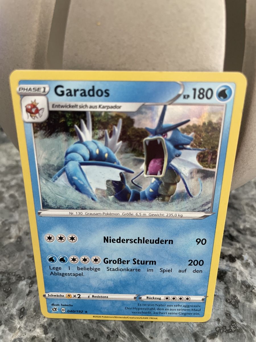 Pokémon Cartes à collectionner: Pokemon Garados – D'occasion à Ueberstorf par Vmirco