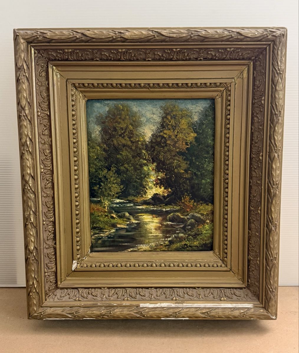 Gemälde: Ölgemälde 46x41cm – Gebraucht aus Solothurn von NUVICO