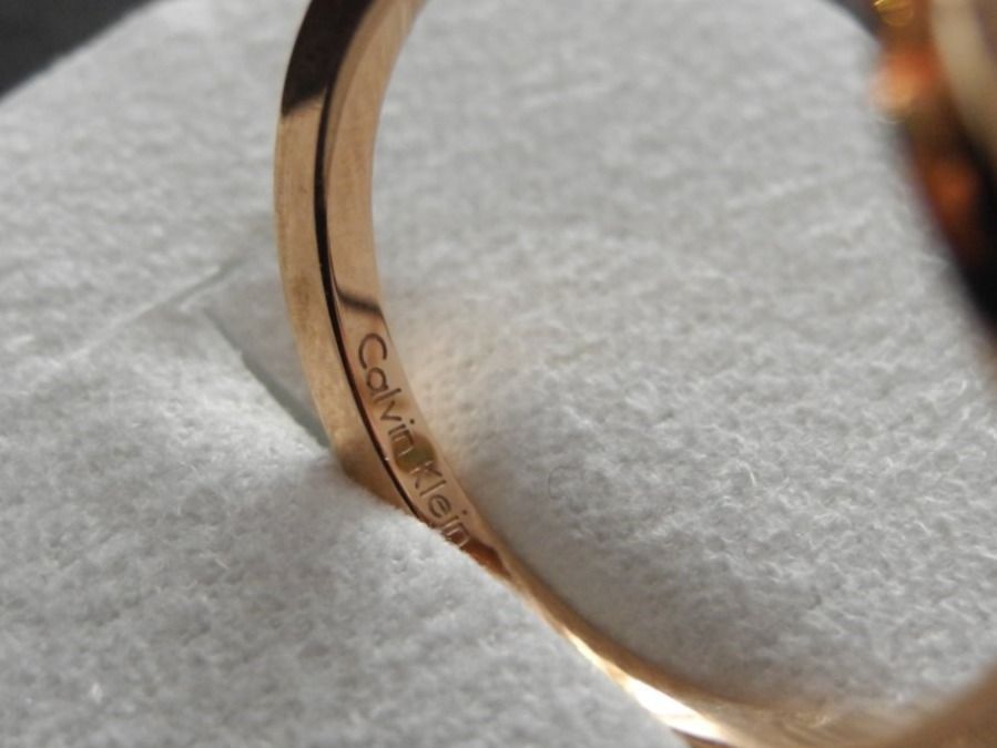 Calvin Klein Anelli: Calvin Klein  Tricolor Ring – Nuovo (secondo la descrizione) da Balsthal venduto da qwer24 7