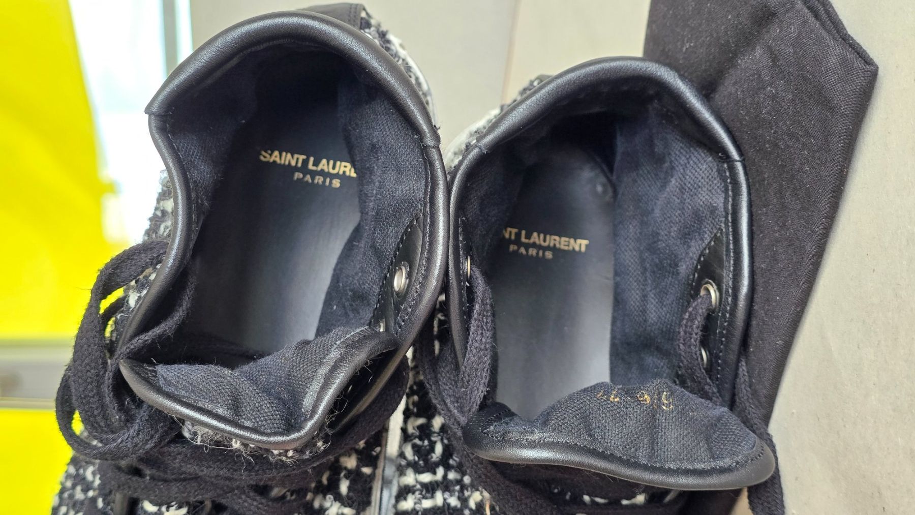 Saint Laurent Scarpe da donna: Saint Laurent Bedford Mid Top Sneaker – Usato da Uster venduto da proshka74 5