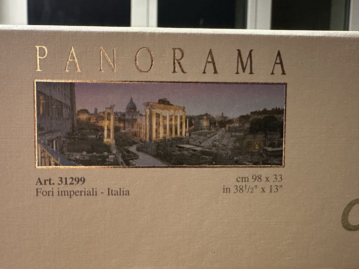Clementoni Puzzles: Clementoni Puzzle, 1000 Teile, Panorama Rom – Gebraucht aus Mörschwil von Alrud99 2