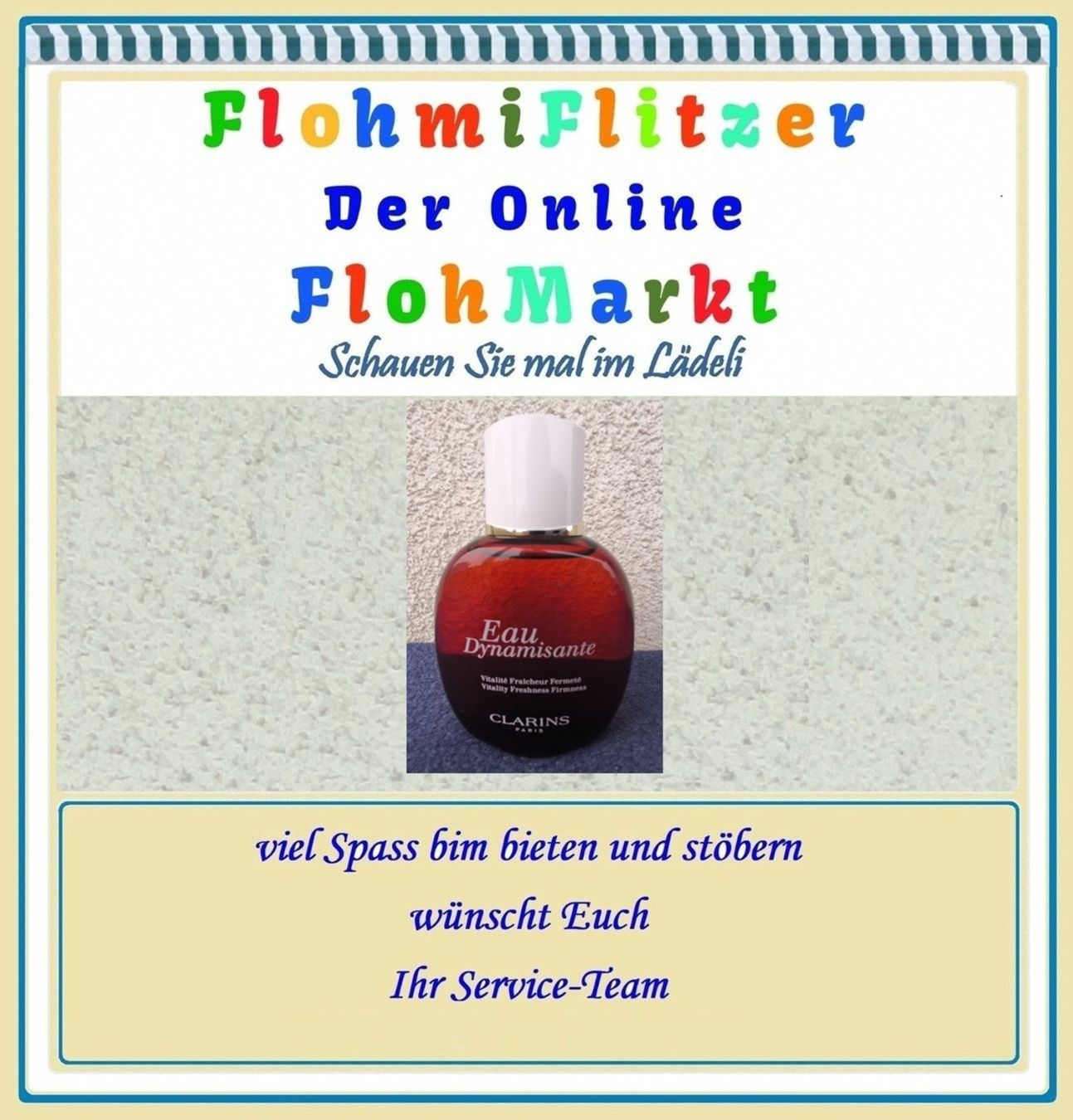 Clarins Profumi & Eau de Toilette: CLARINS PARIS • Eau Dynamisante 100 ml – Nuovo e nell'imballaggio originale da Münchwilen TG venduto da FLOHMIFLITZER