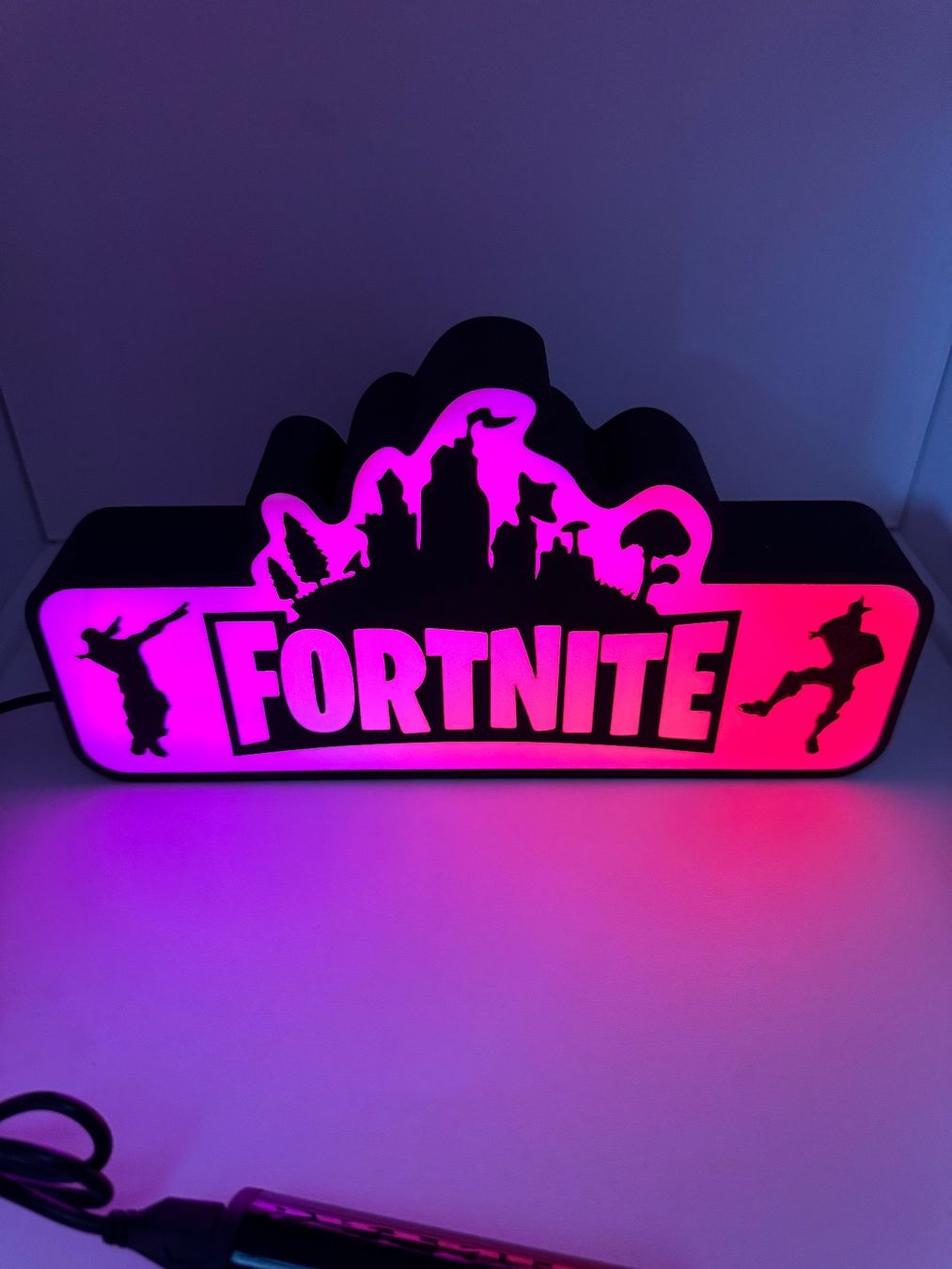 Lampen: Lightbox lumière led RGB Fortnite – Neu (gemäss Beschreibung) aus Vicques von PAMB3D 8