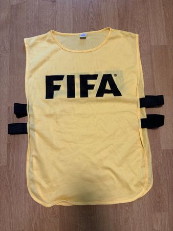 FIFA Fussball Bib, aufwärmen Leibchen, Trikot gelb