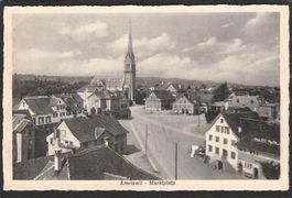 AK TG , Amriswil , Marktplatz