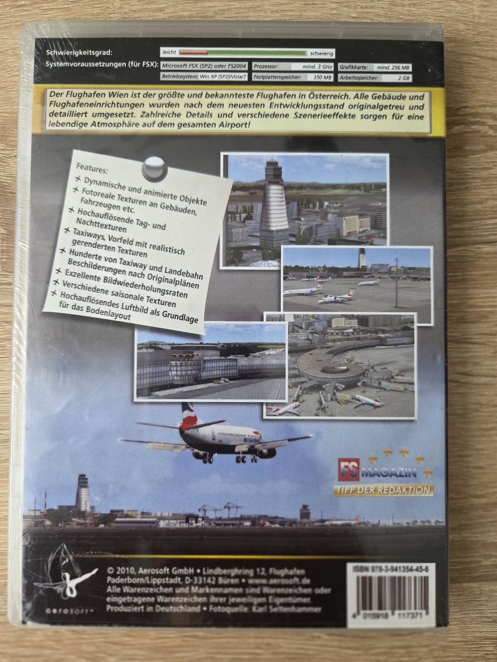 Giochi: Vienna X for Flight Simulator X FSX & FS2004 - PC - NEW – Nuovo e nell'imballaggio originale da Carouge GE venduto da Franllo 1