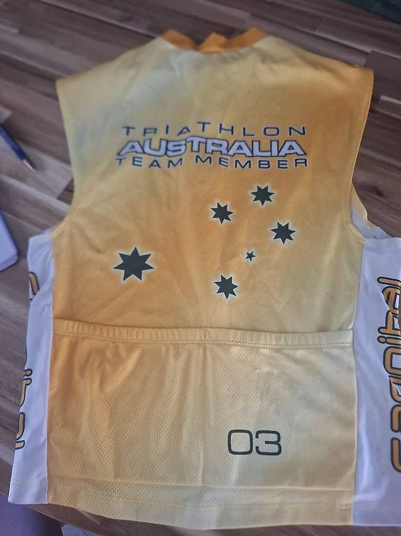 Leibchen & Hosen: Pull de velo ou triathlon Australie – Gebraucht aus Monthey von australie 2