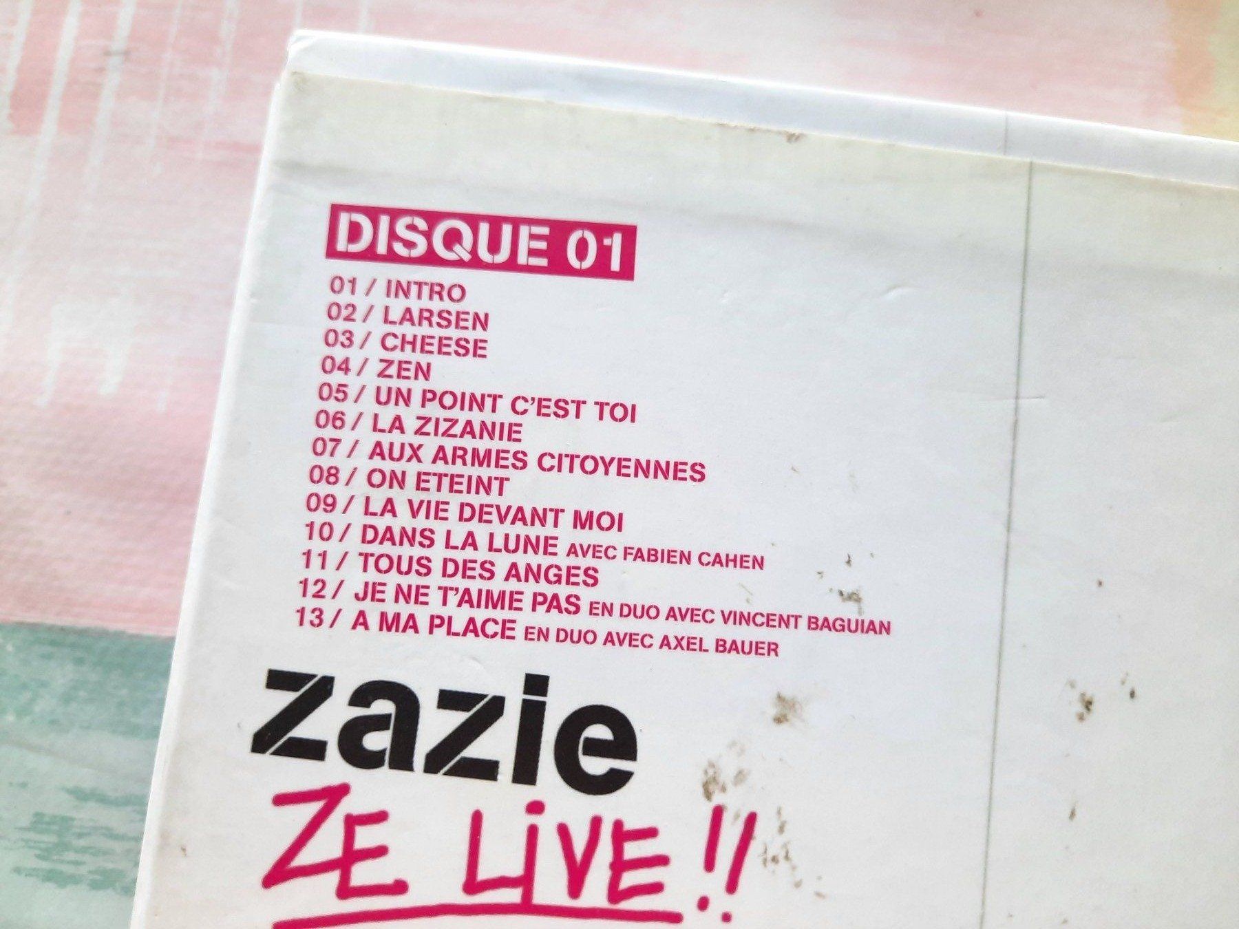 CD: CD Zazie - Ze Live – Usato da Pully venduto da bro_n52j 3