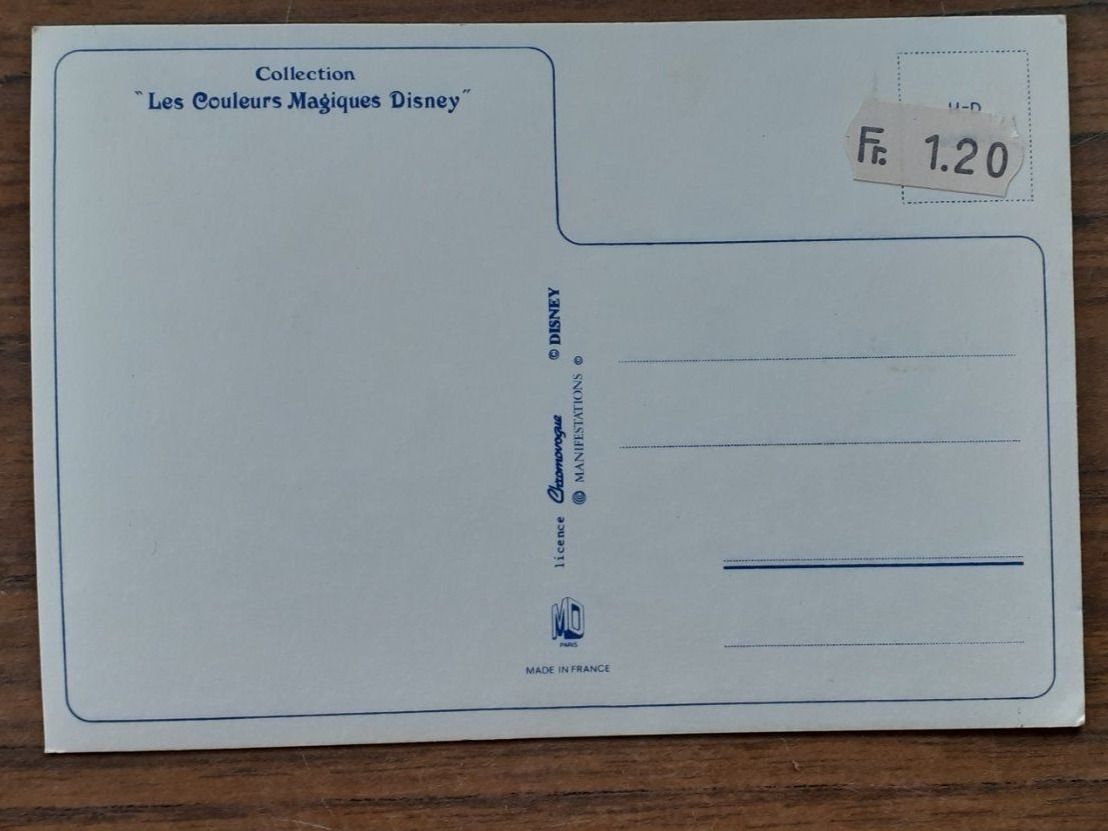 Cartoline postali: Ansichtskarte Disney Micky Maus – Usato da Mörschwil venduto da lindaswunderkiste 1