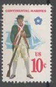 Alle Briefmarken: USA : CONTINENTAL MARINES   (22 – Gebraucht aus Ruggell von Masescha