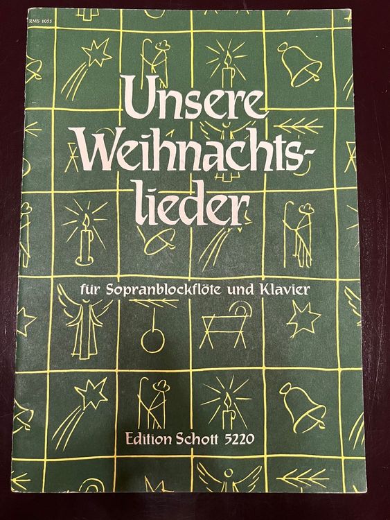 Noten Unsere Weihnachtslieder für Sopranblockflöte+Klavier Kaufen