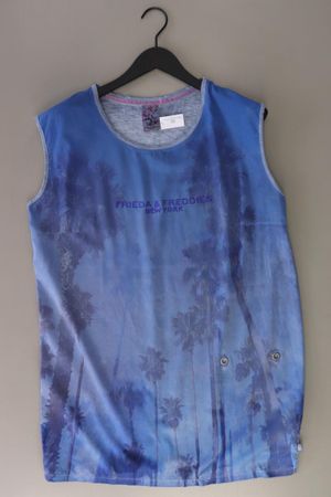Frieda&Freddies Kurzarmkleid Gr. 42 blau