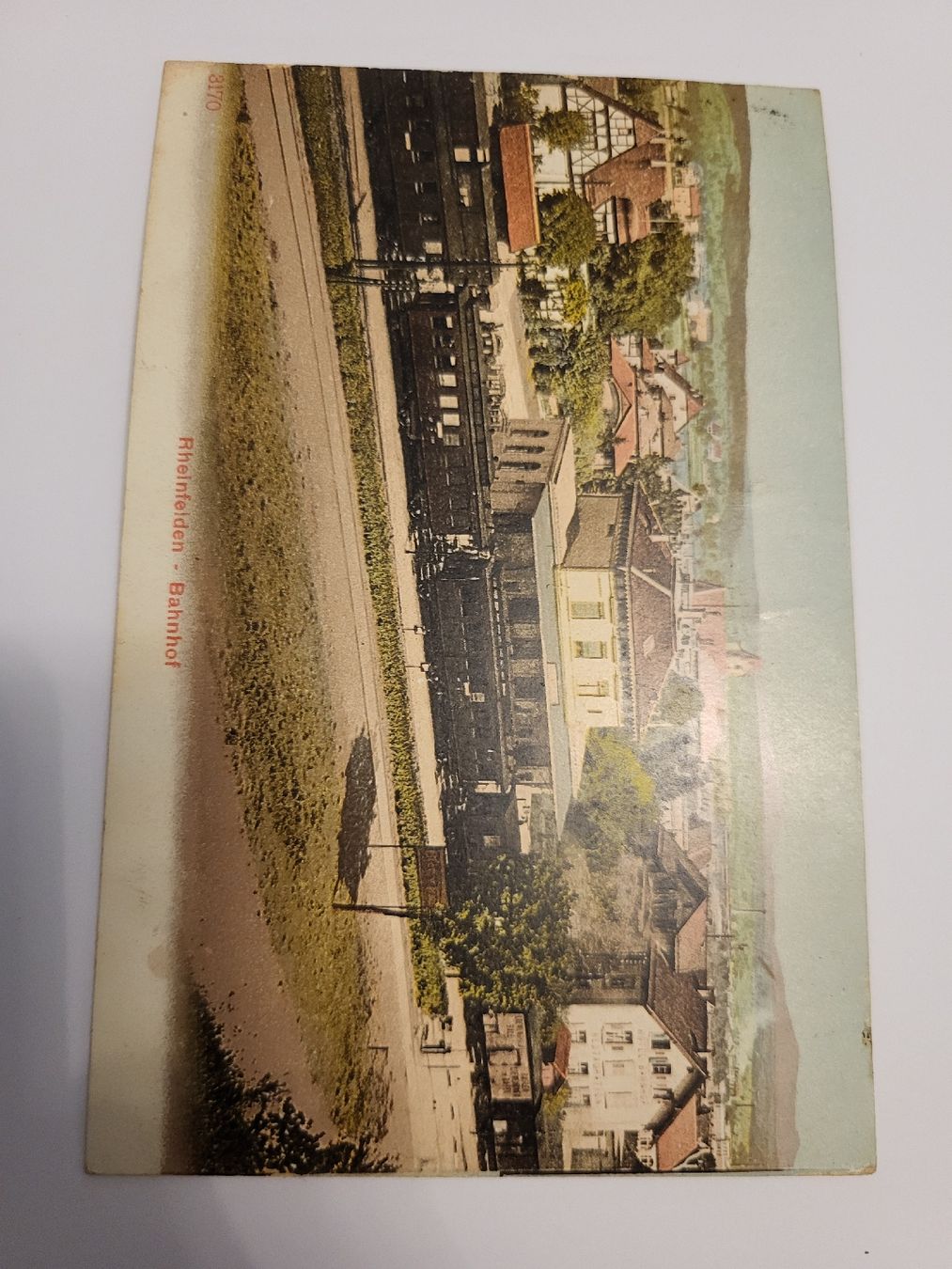 Cartes postales: Ansichtskarte Rheinfelden Bahnhof mit Zug  R60 – D'occasion à nunningen par mic_88k2 2