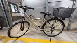 Citybike Damen Silber SHIMANO 16 Gang guter Zustand