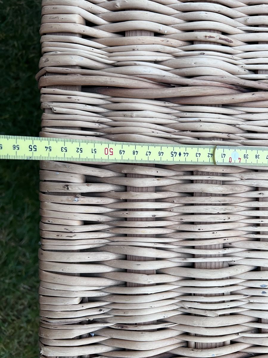 Ladenausstattungen & Messebau: Grosser Weide-/ Flechtkorb - ca. 96 x 62 x 51 cm – Gebraucht aus Steckborn von Holiday66 5