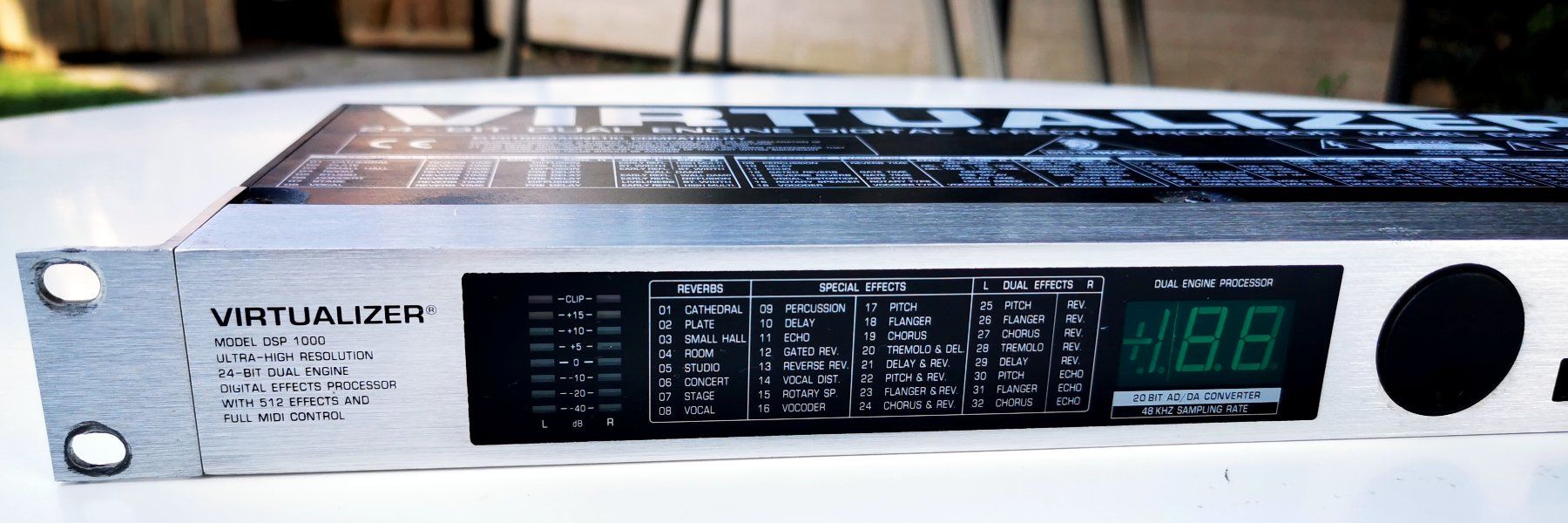 Behringer Equalizer: Behringer Virtualizer DSP 1000 Effekt Prozessor – Gebraucht aus Wohlen AG von Sreichmuth 4