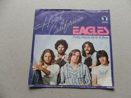 Single 7 " USA Kult Rock Band Eagles 1976 ? Hotel California