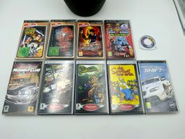 10x PSP Spiele Konvolut
