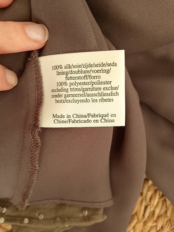 Laura Ashley Vestiti: Seidenkleid von Laura Ashley – Usato da Zürich venduto da Melianea 4