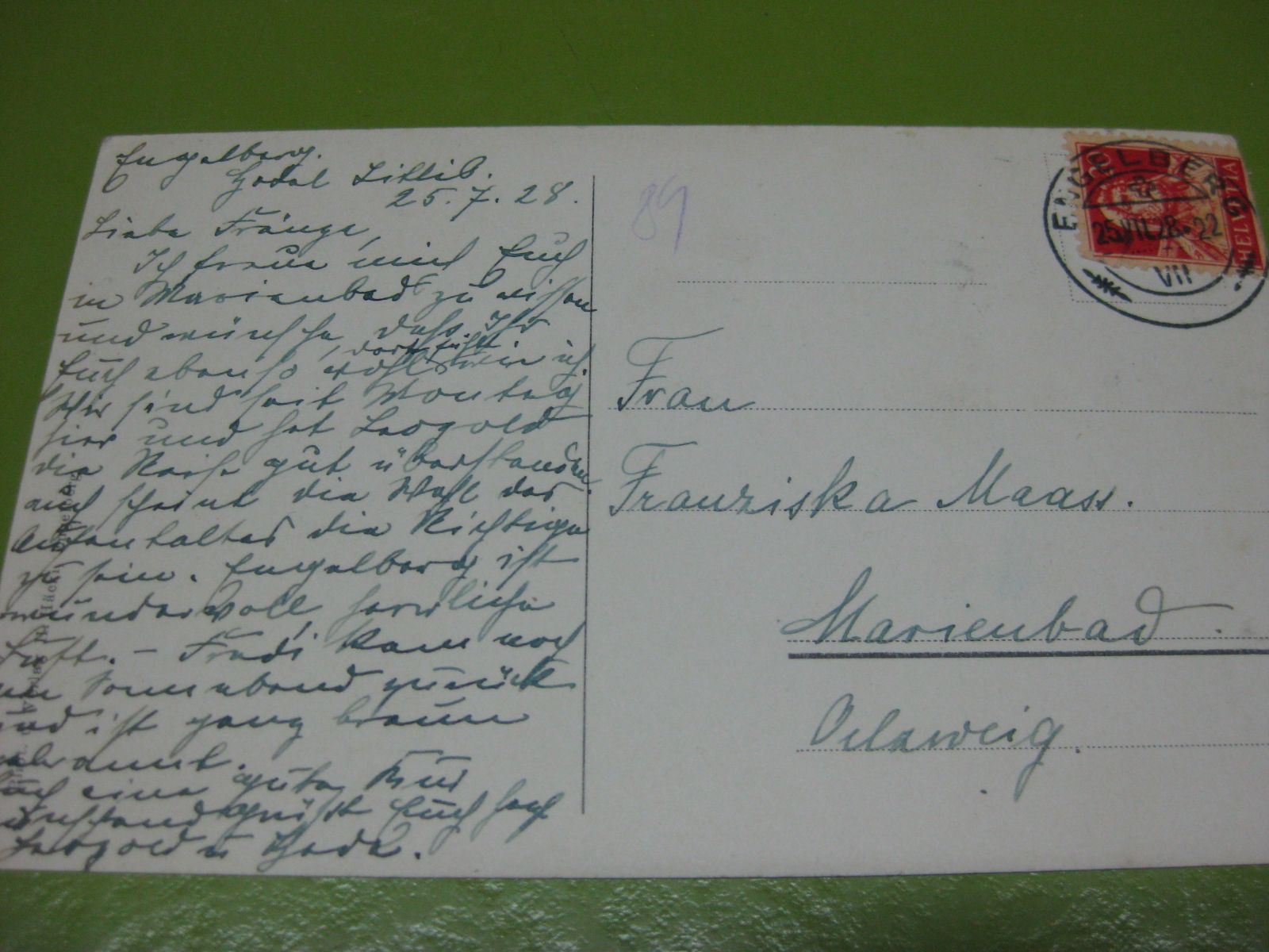 Cartoline postali: Drahtseilbahn Engelberg Gerschnialp – Usato da Malters venduto da Marosko 1