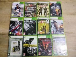 Xbox 360 Spiele Lot #1 - 12 Stück