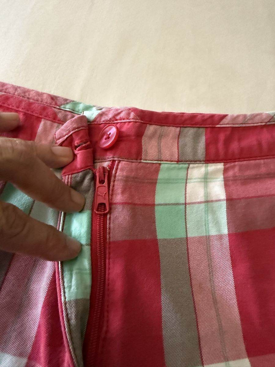 Puma Jeans: Puma Summer Shorts, Size W32, Pink Checkered Pattern☀️ – Neu (gemäss Beschreibung) aus Neirivue von naz_z28w 4