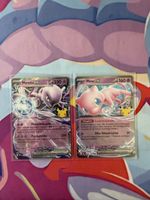 Pokémon Karten Mewtu EX und Mew EX 30 Jahre Jubiläum DE ab1