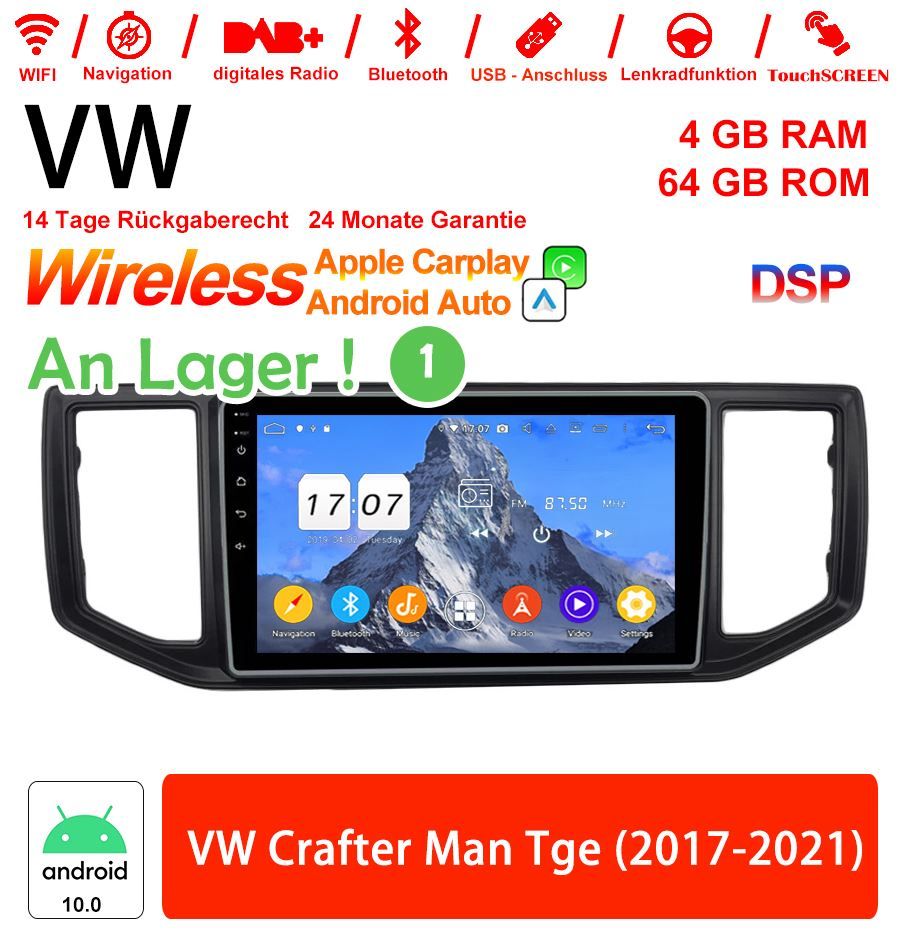 Autoradio: 10" Android VW Crafter Man Tge Autoradio – Nuovo e nell'imballaggio originale da Malans GR venduto da BUYBEST-Schweiz
