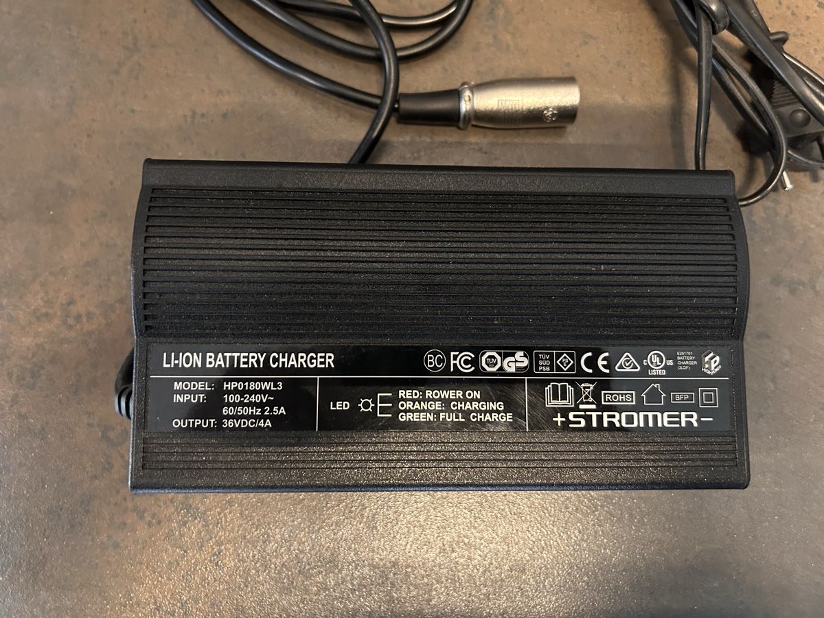 Ladegeräte: STROMER Ladegerät – Gebraucht aus Root von Sajo_04 1