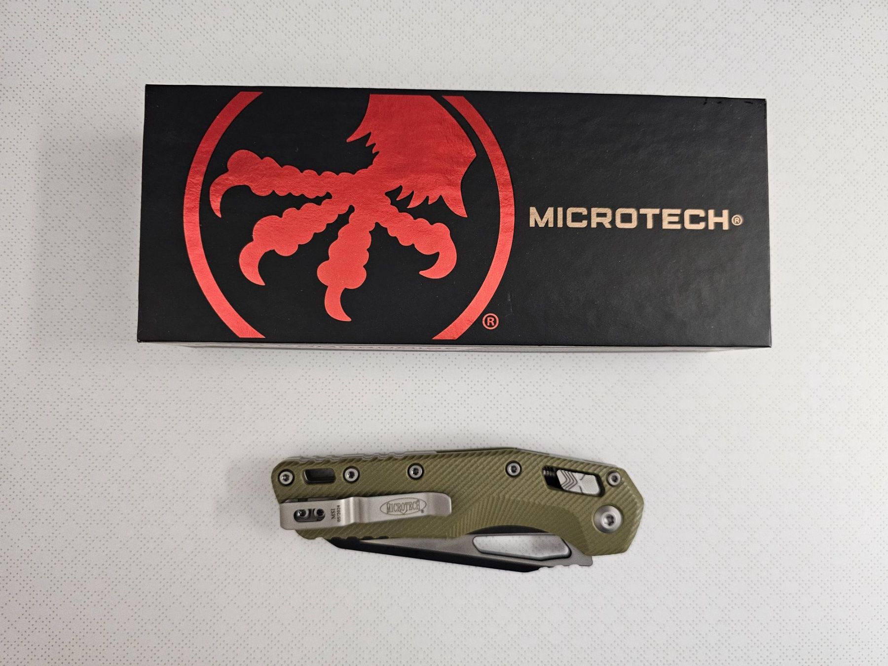 Spyderco Accessori: Microtech MSI Ram-Lok Sackmesser – Nuovo e nell'imballaggio originale da Egg b. Zürich venduto da Kunst_Shop_Schweiz 3