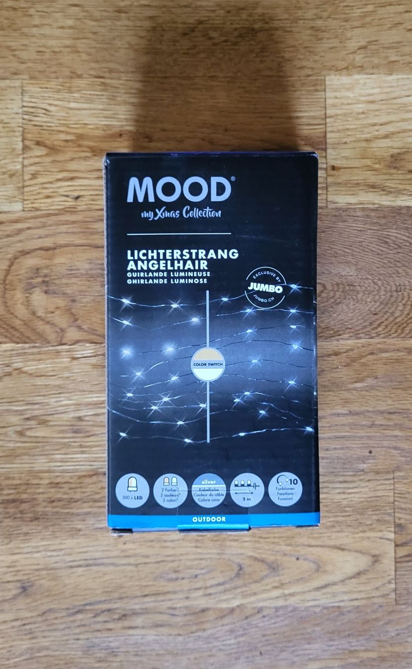 Mood Ghirlande e barre luminose: Mood Lichterstrang 2m - Neu - OVP – Nuovo e nell'imballaggio originale da St. Niklausen LU venduto da -BlueLake-