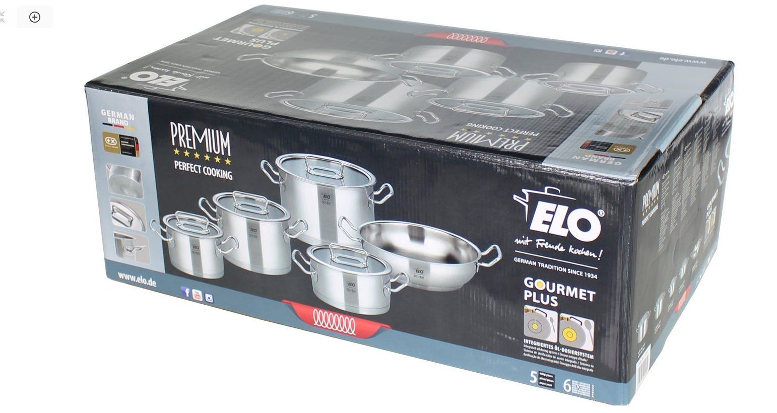 Poêles: ELO Premium Topfset Gourmet Plus 5 tlg. – Neuf avec emballage d'origine à Kägiswil par nick333 3