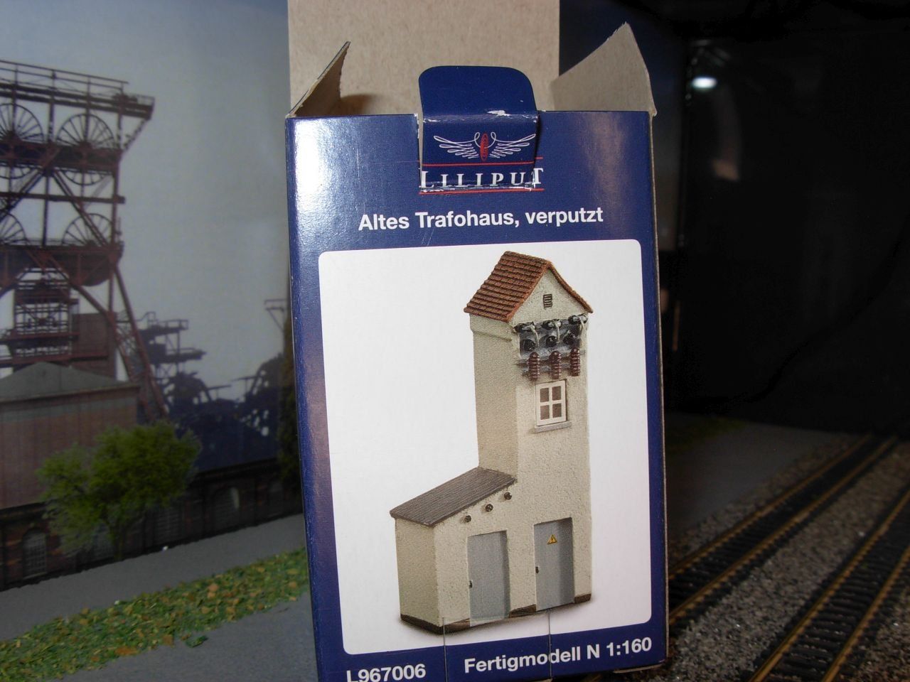 Liliput Modelleisenbahnen: N: Trafohaus von Liliput – Neu (gemäss Beschreibung) aus Oberrieden von Hobbyschiff 1