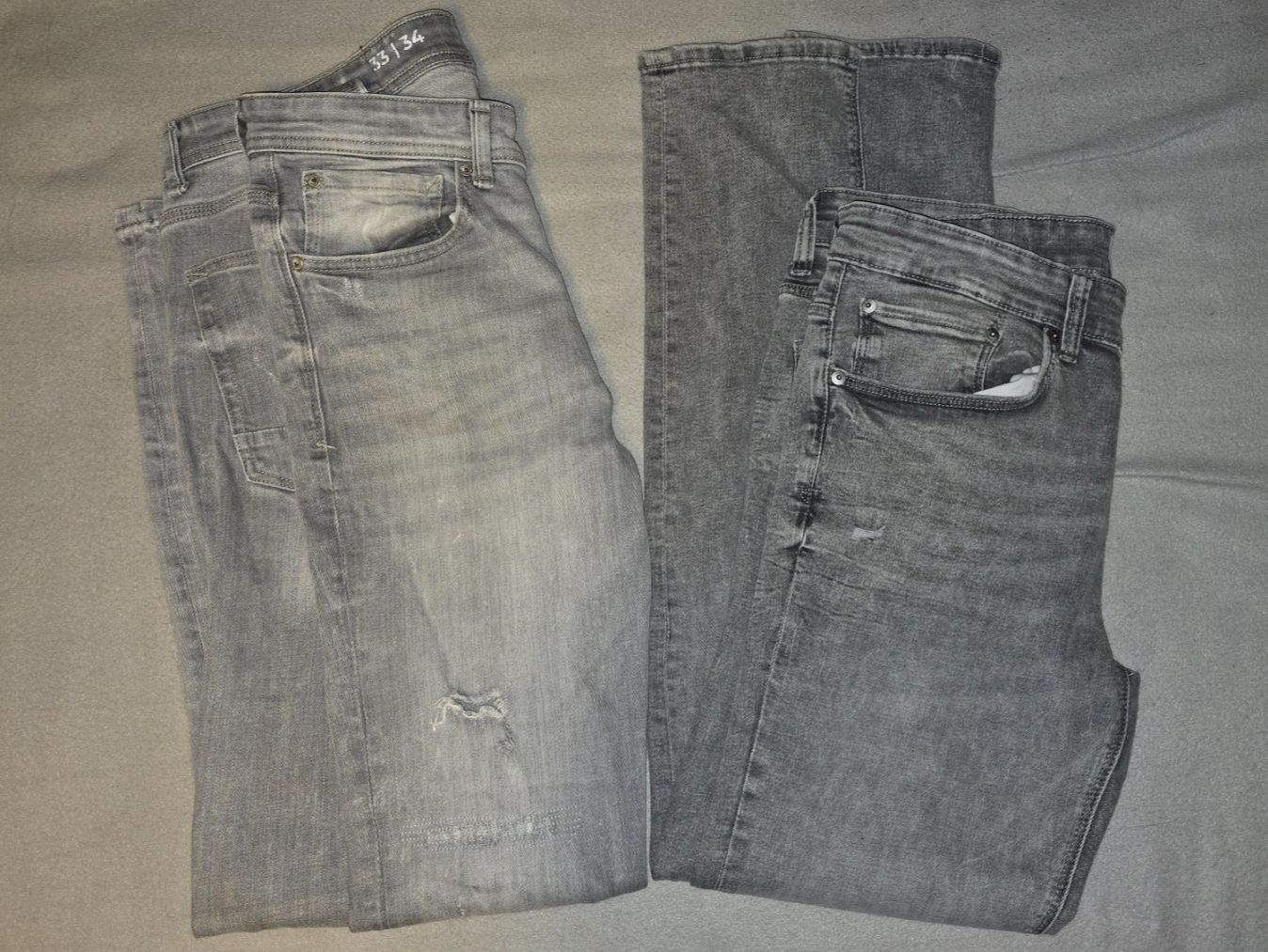 C&A Jeans: Zwei graue Herren Jeans C & A, Grösse 33/34 – Usato da Muttenz venduto da pixopus 6