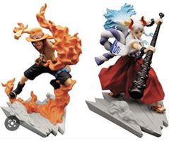 LAST PRICE! One Piece Ace Portgas and Yamato Figure Bandai