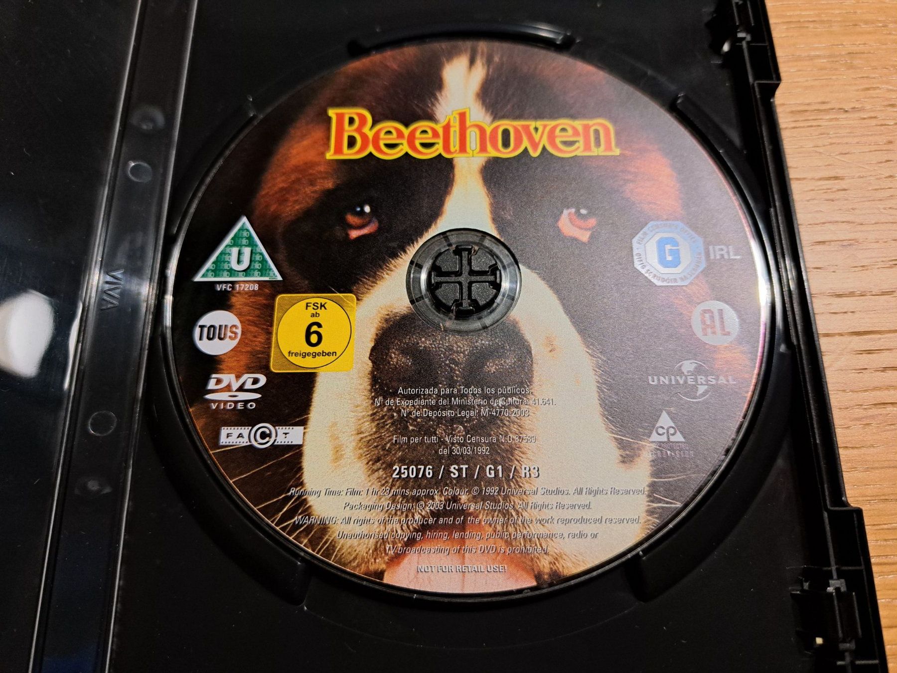 Tutti i DVDs: DVD Ein Hund Namens Beethoven 1 – Usato da Unterseen venduto da Kanica 4
