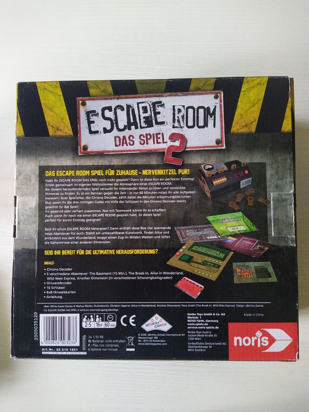 Giochi: Escape Room Das Spiel 2 – Usato da Aarau venduto da Gipfelstuermer 1