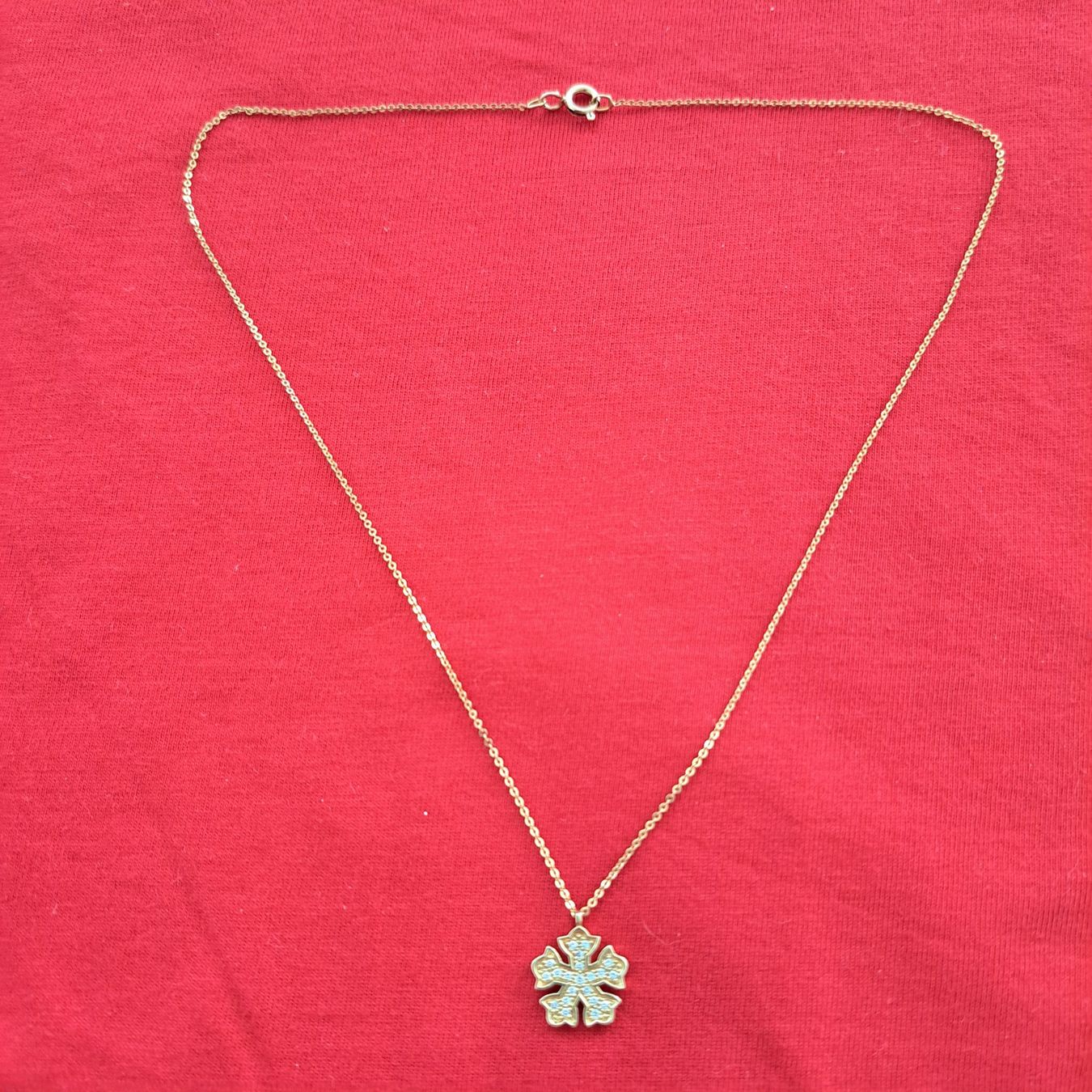 Catenine: Goldkette mit Anhänger – Usato da Pfäffikon ZH venduto da Valsangiaccomo 3